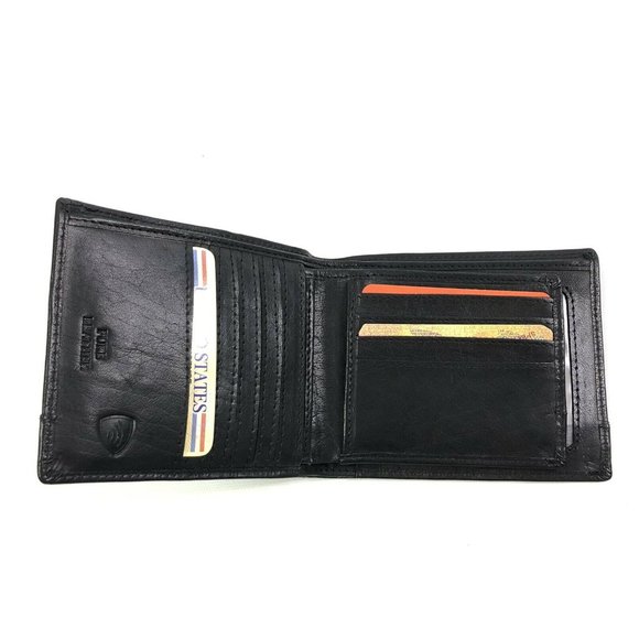 Spikes And Sparrow Premium Leather Mens Wallet - Picture 7 of 12